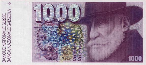 瑞士 1000法郎 1984.-世界钱币收藏网|外国纸币