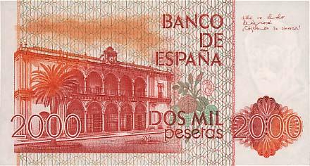 西班牙 2000比塞塔 1980.-世界钱币收藏网|外国
