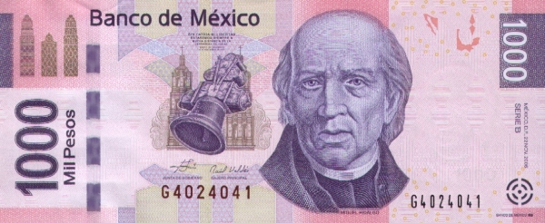 墨西哥 1000比索 2006.11.22(B).-世界钱币收藏